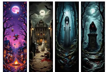 13 Halloween Bookmarks