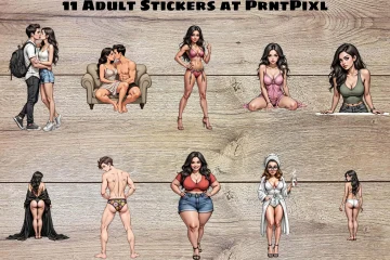 Adult PNG Stickers Download Commercial Use