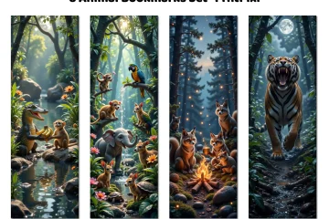 Animal Bookmars