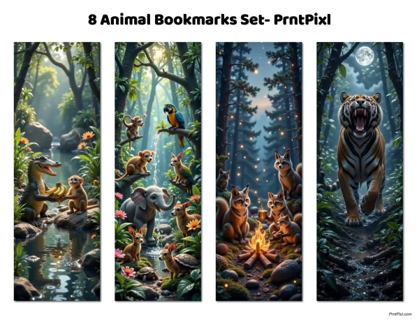 Animal Bookmars