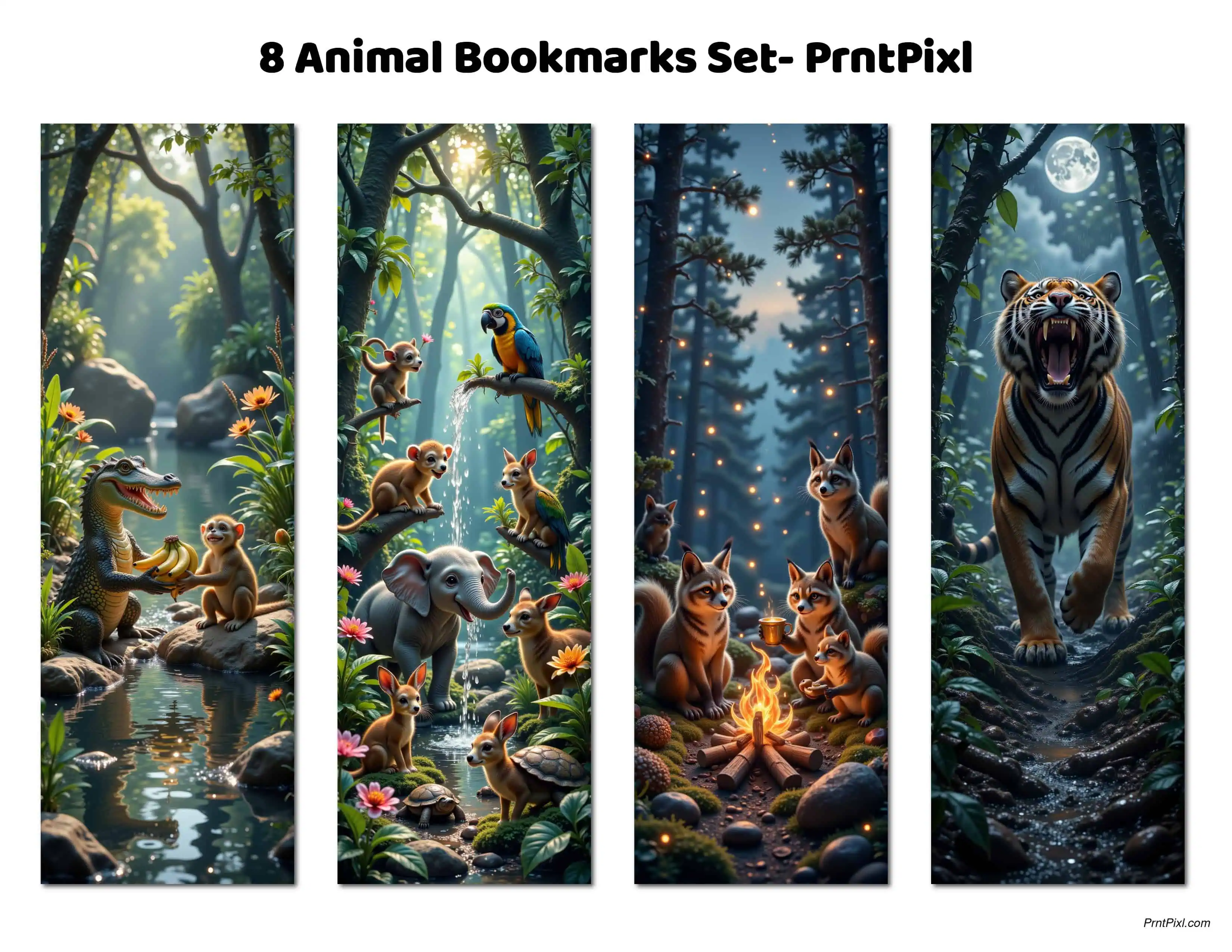Animal Bookmars