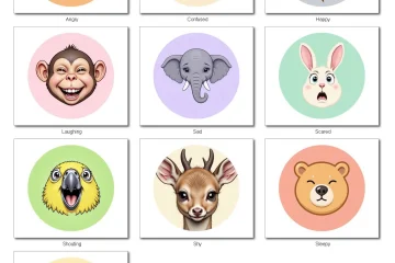 Animal Emotion Stickers