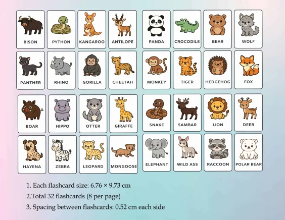 Animal Flashcards