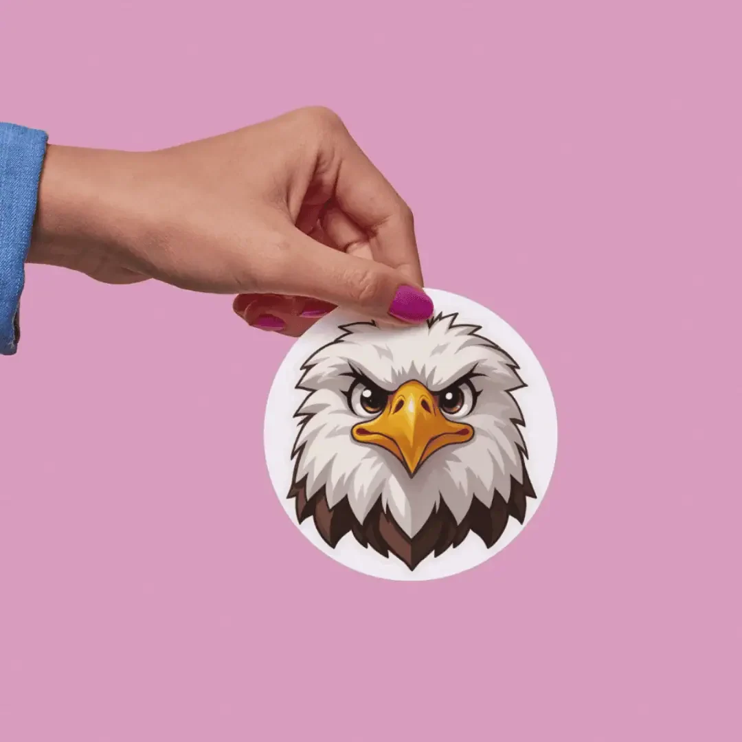 Bird Face Sticker