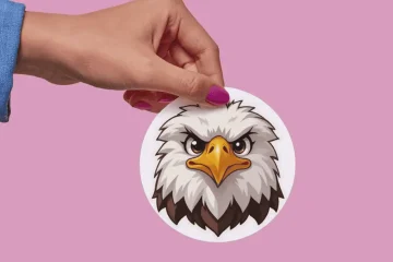 Bird Face Sticker