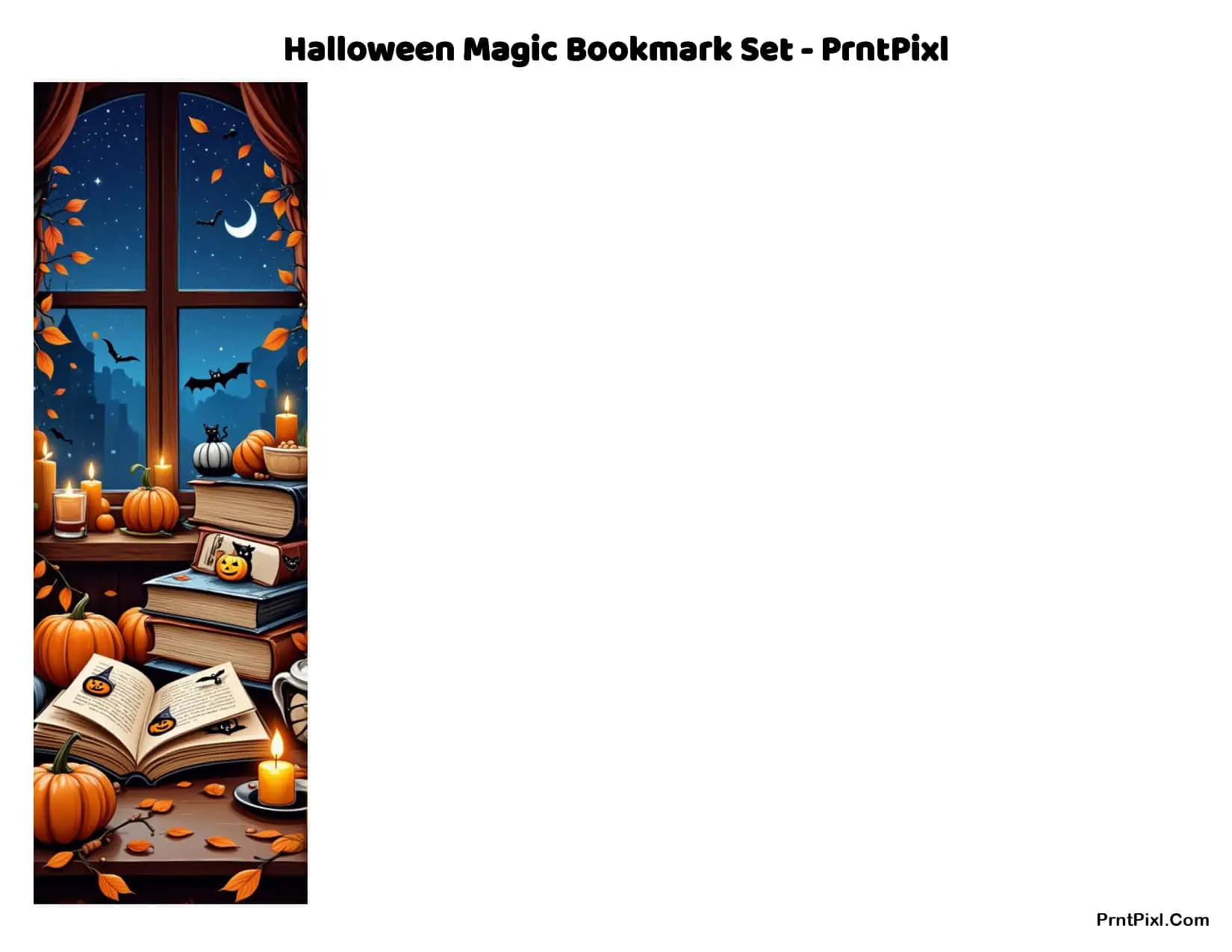 Bookmark Halloween