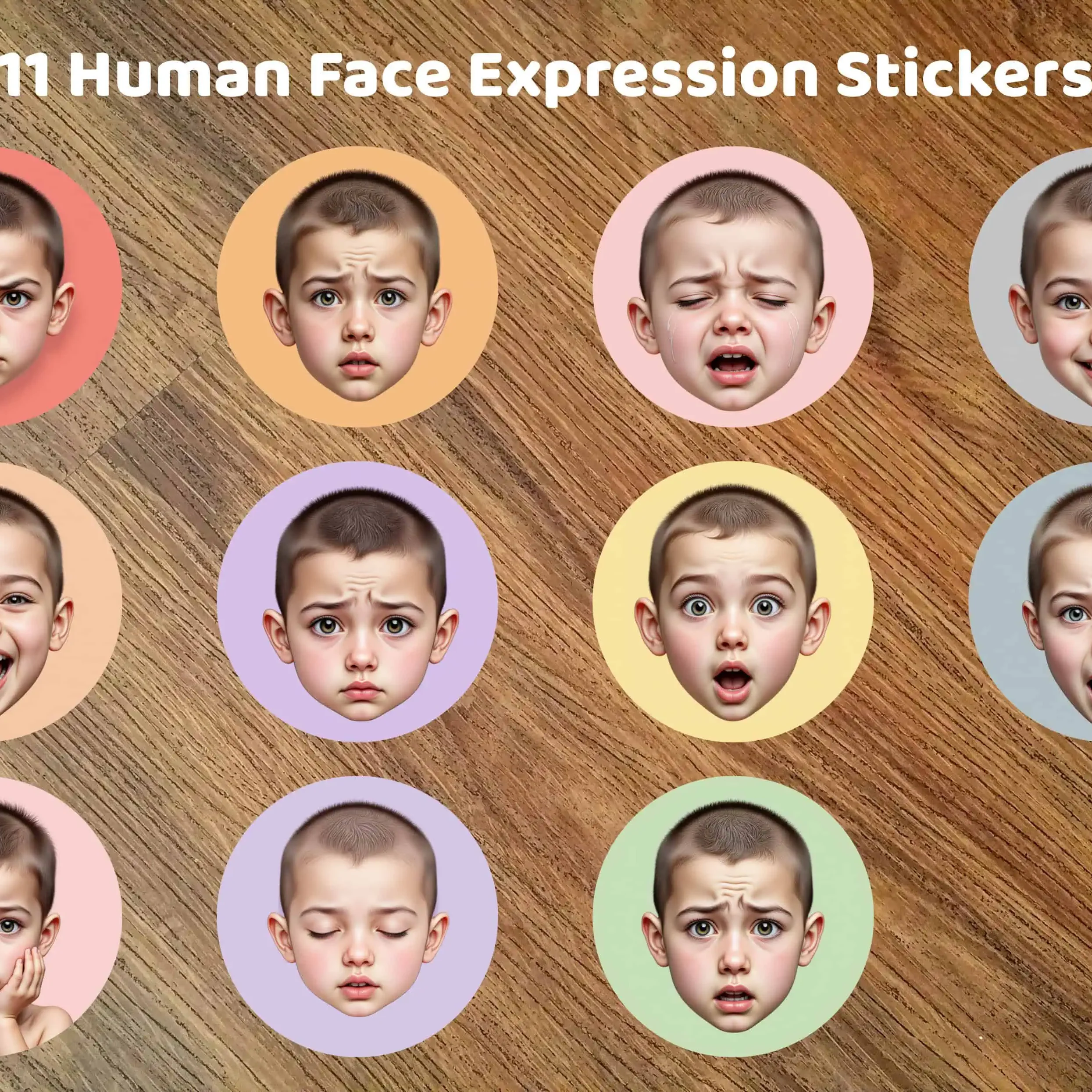 Cartoon Face Expressions
