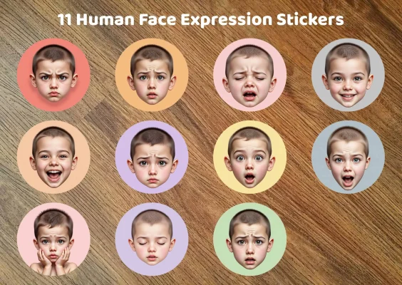 Cartoon Face Expressions