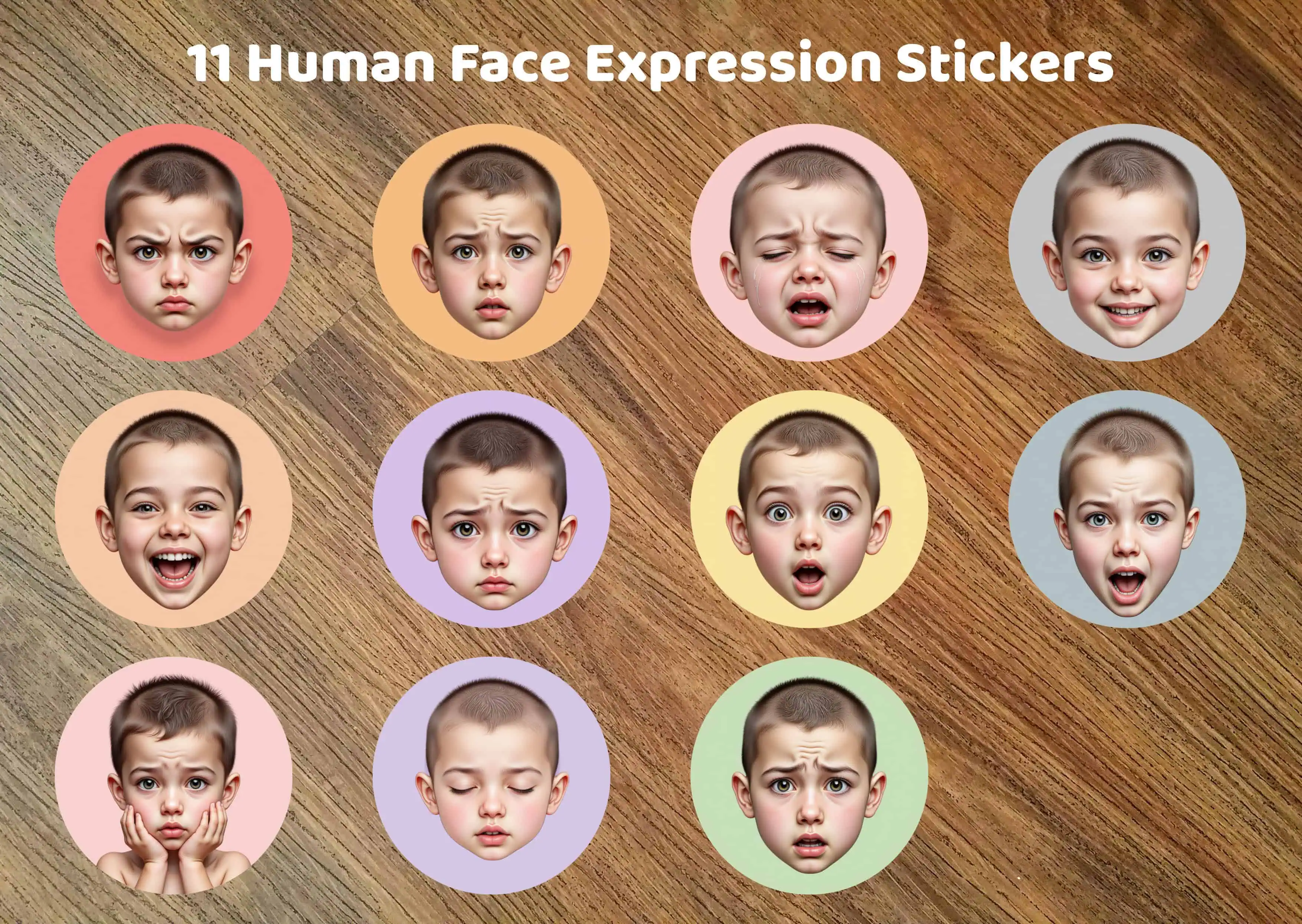Cartoon Face Expressions