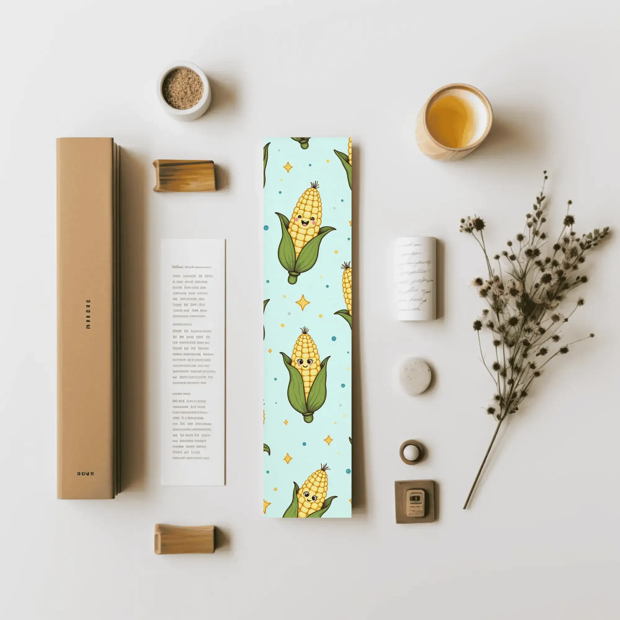 Continous Veggi Bookmark Pattern