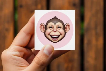 Emotion Learning Stickers Animals