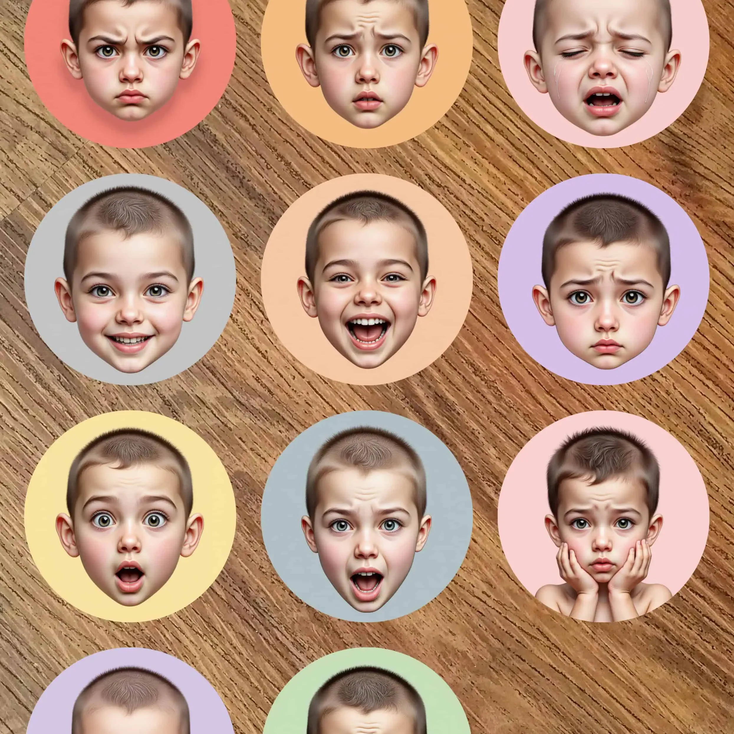 Emotional Faces for Kids