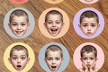 Emotional Faces for Kids