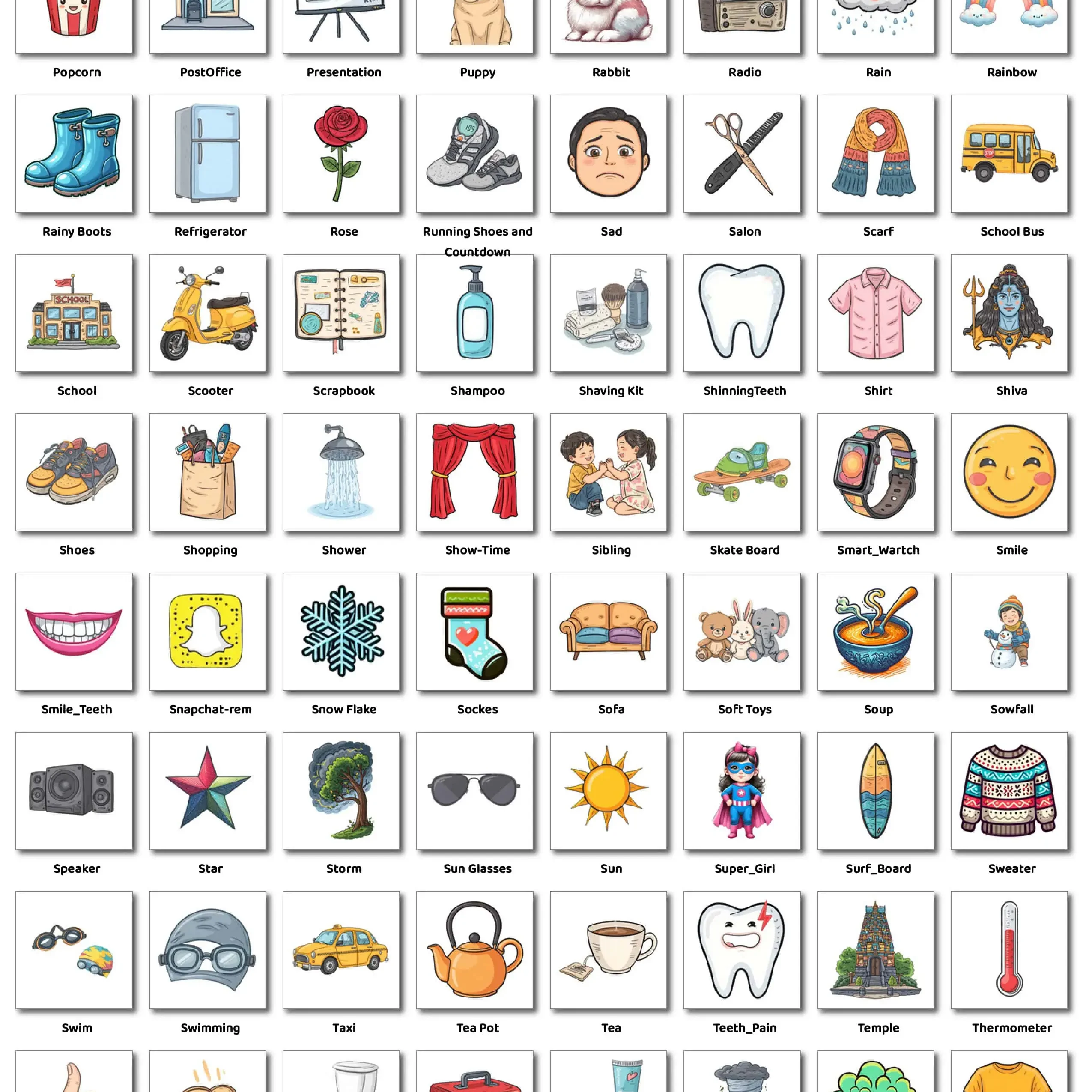 Everyday Essentials Stickers