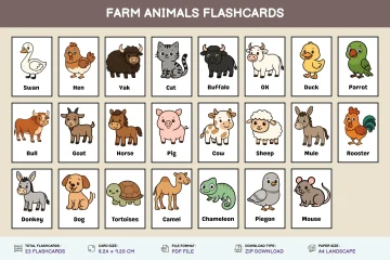 Farm Animals Flashcards
