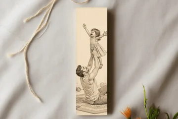 Father's Day Bookmark