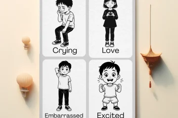 Feelings Flashcards for Preschool Emotion Cards Printable Low Stim