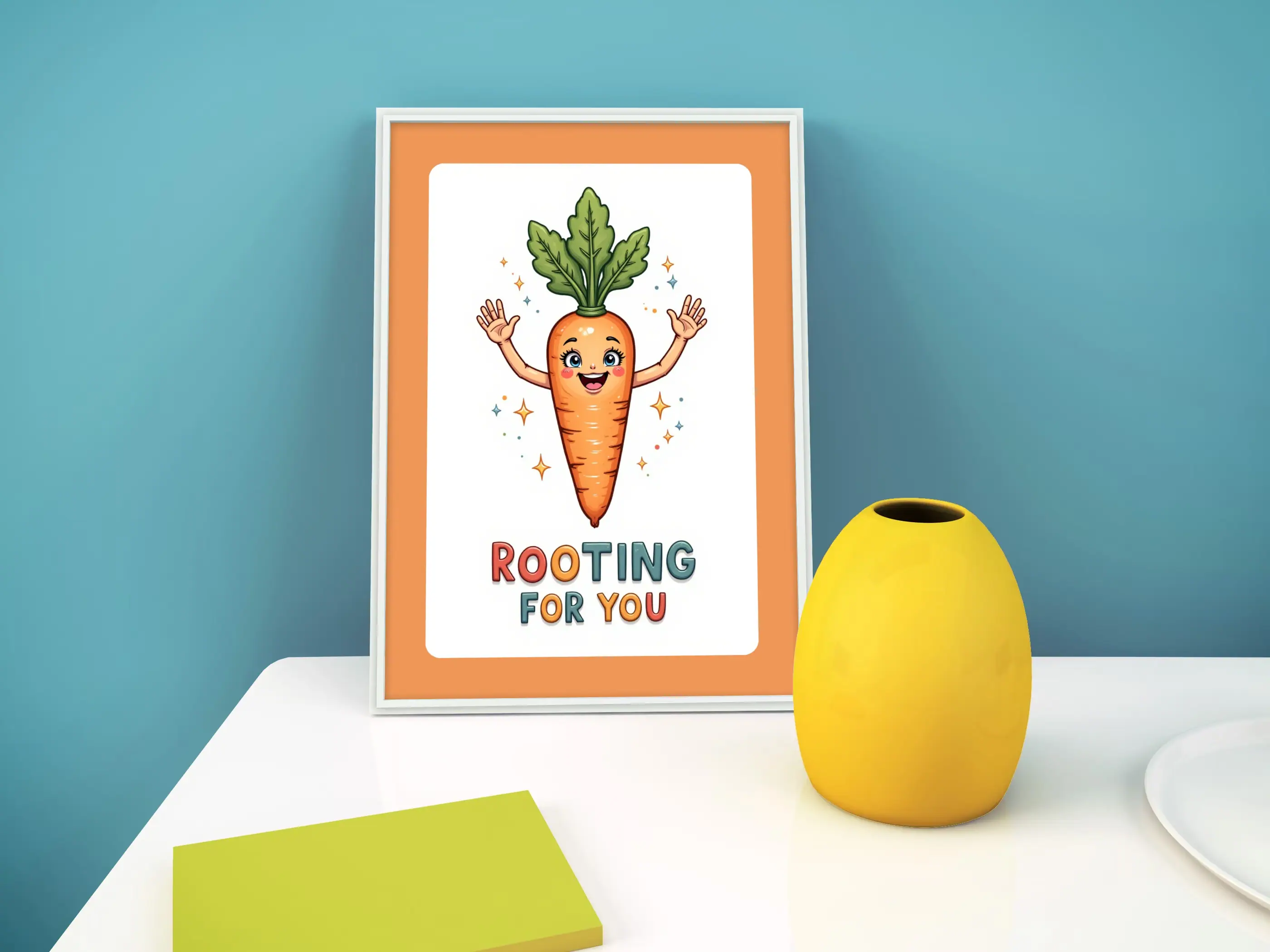 Food Theme Wall Art Printable for Preschool Classroom