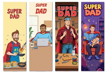 Free Digital Bookmark Gift for Father’s Day