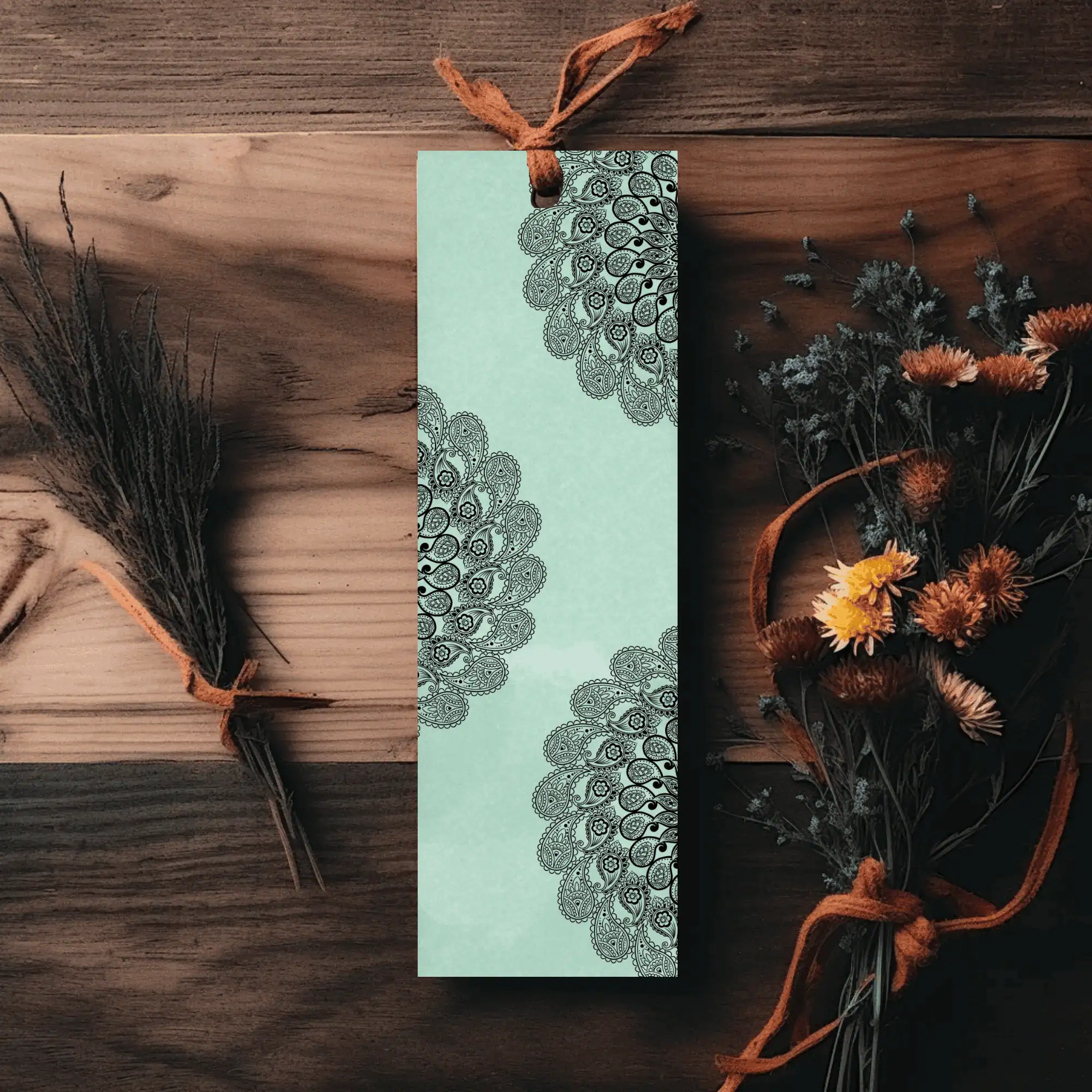 Free Mandala Bookmark