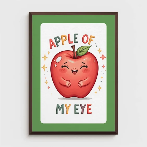 Fruit Themed Printable Wall Art for Children