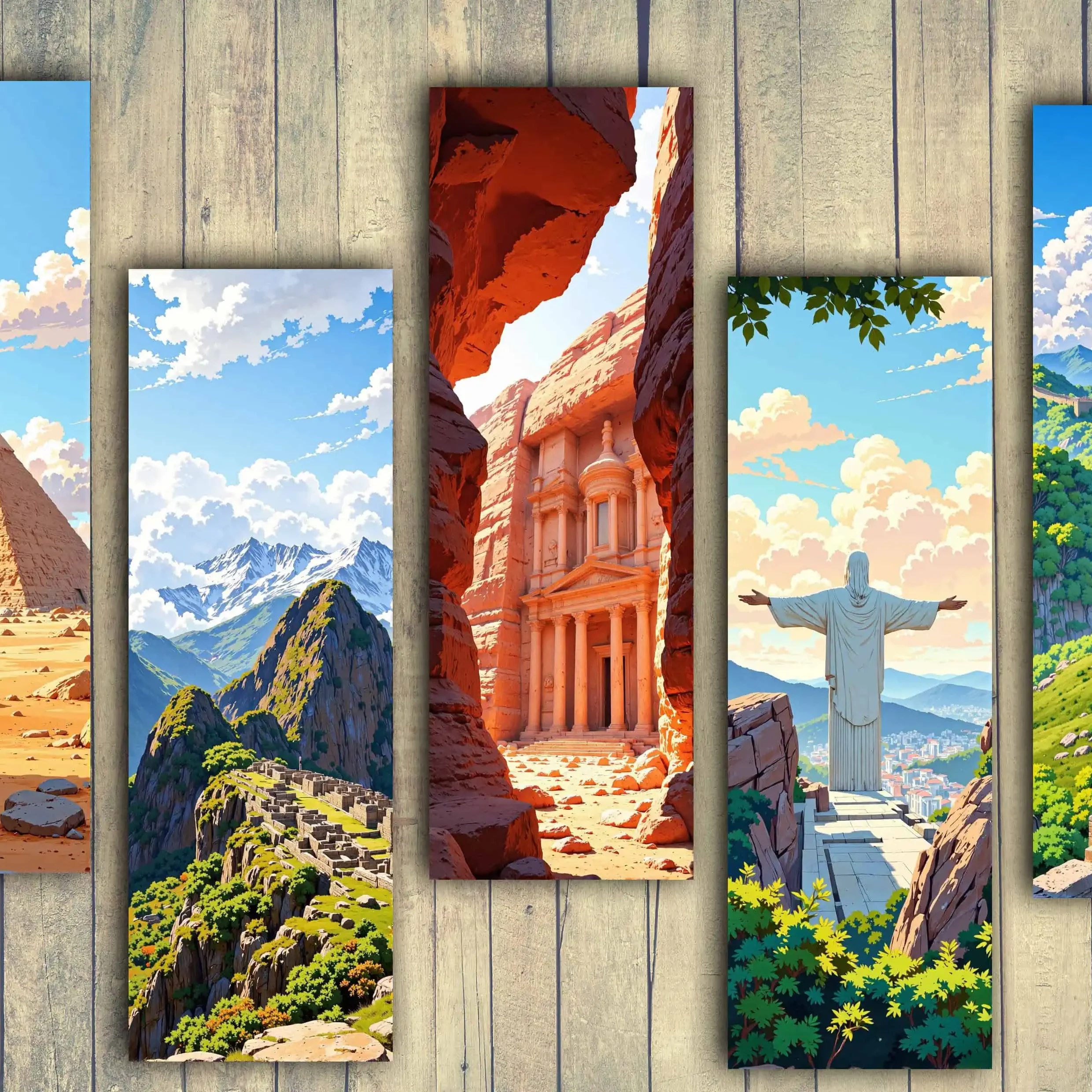 Ghibli-Style Watercolor Collection