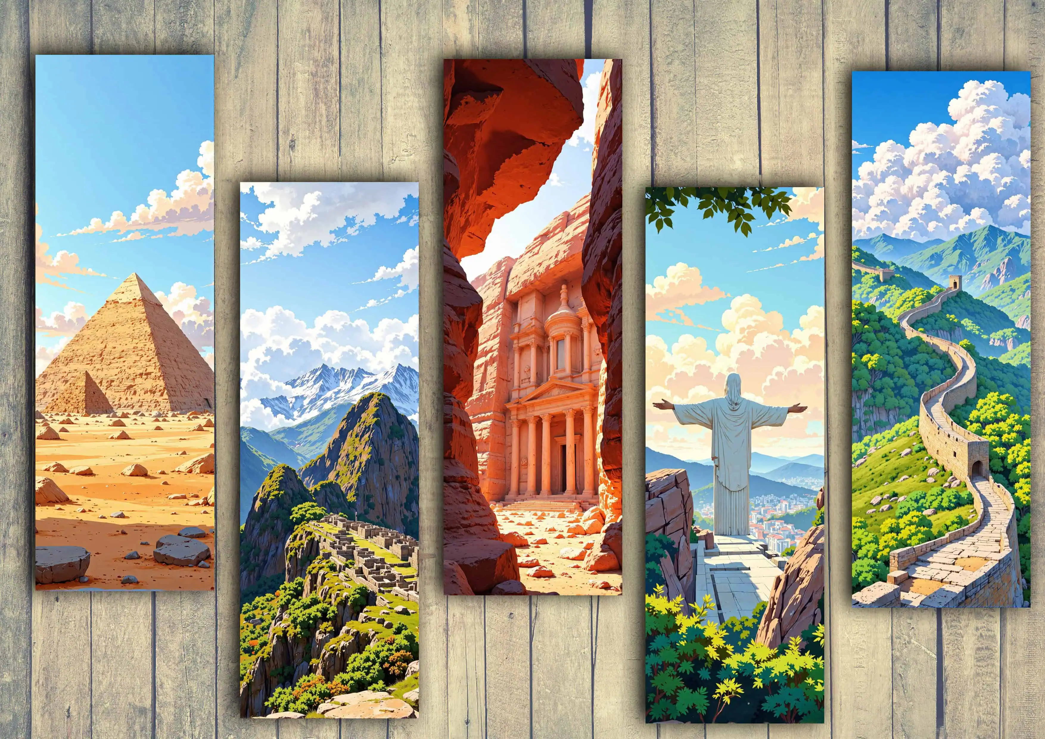 Ghibli-Style Watercolor Collection