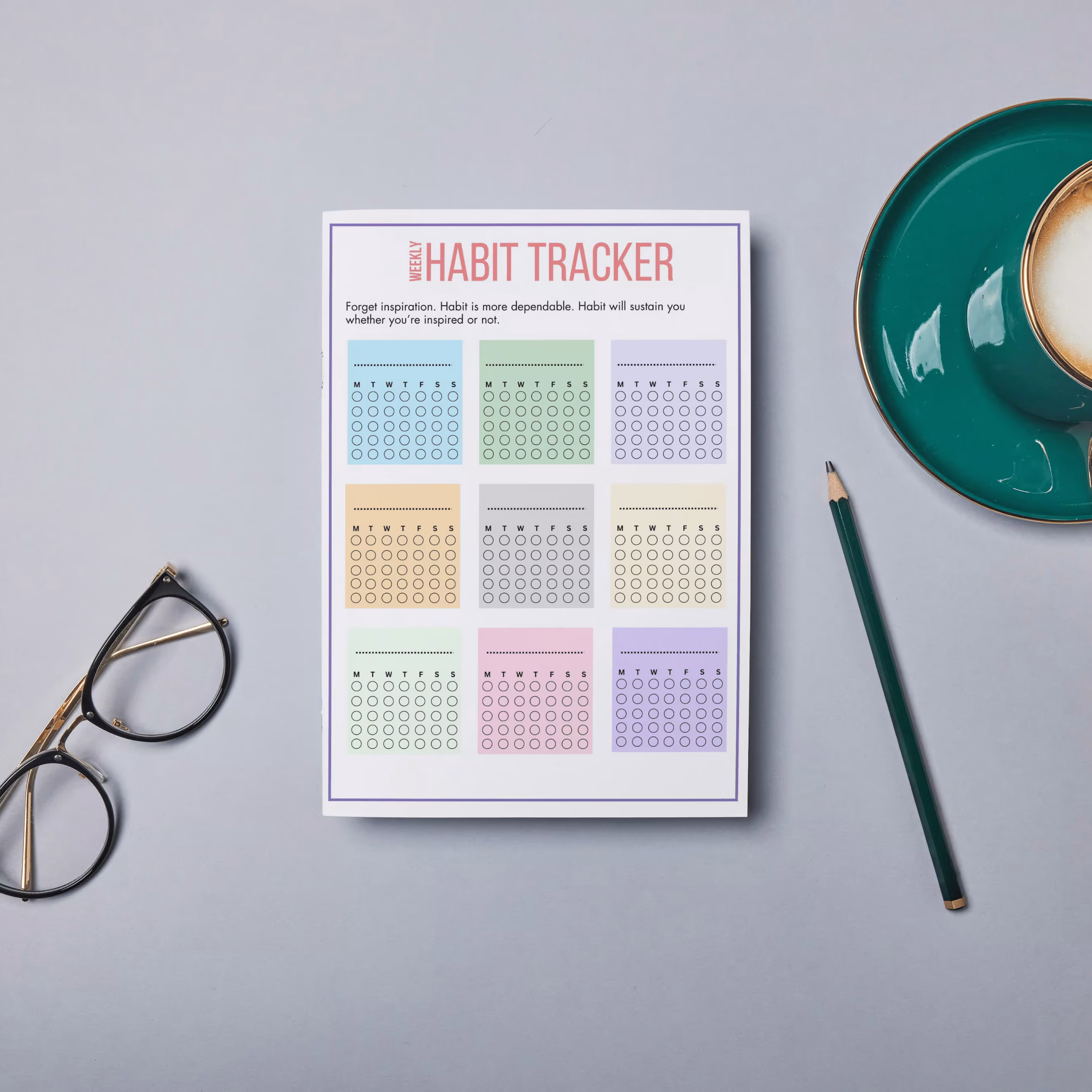 Habit Tracker for Week