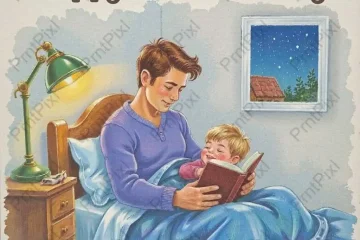 Happy Father's Day Poster Card Design