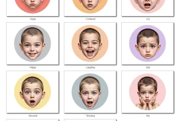 Human Emotions Sticker Sheet