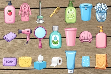 Hygiene Stickers for Kids Printable Chart