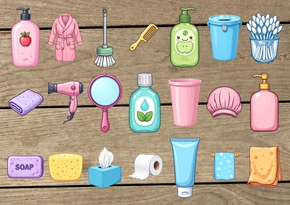 Hygiene Stickers for Kids Printable Chart