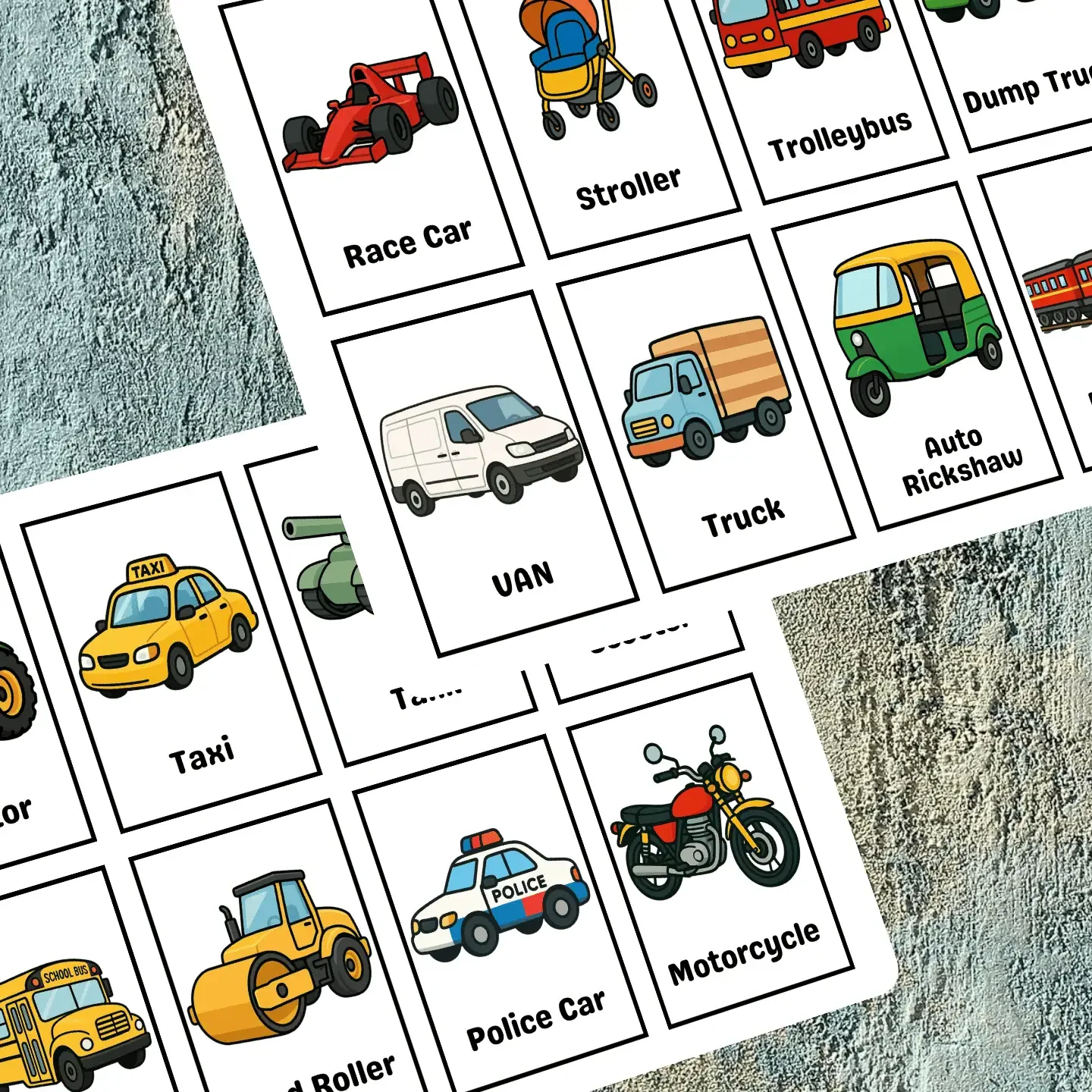 Land Transportation Flashcards