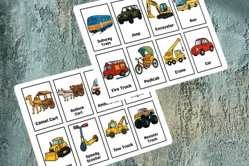 Land Transportation For Kids