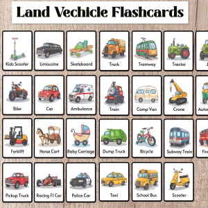Land Vechicle Flashcards