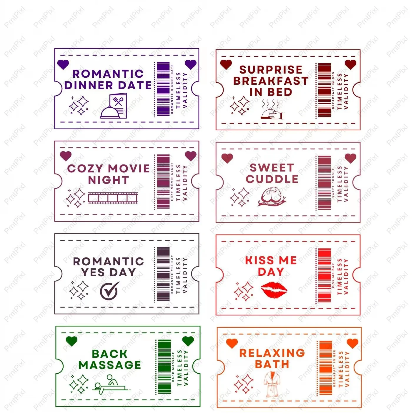 Love Valentine Day Certificates