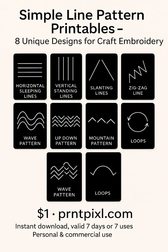 Low Stimulation Lines and Patterns
