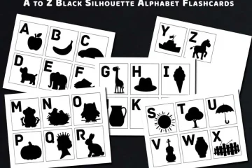 Minimalist A to Z Learning Flashcards PDF