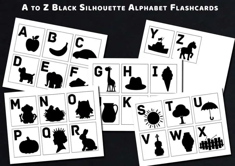 Minimalist A to Z Learning Flashcards PDF