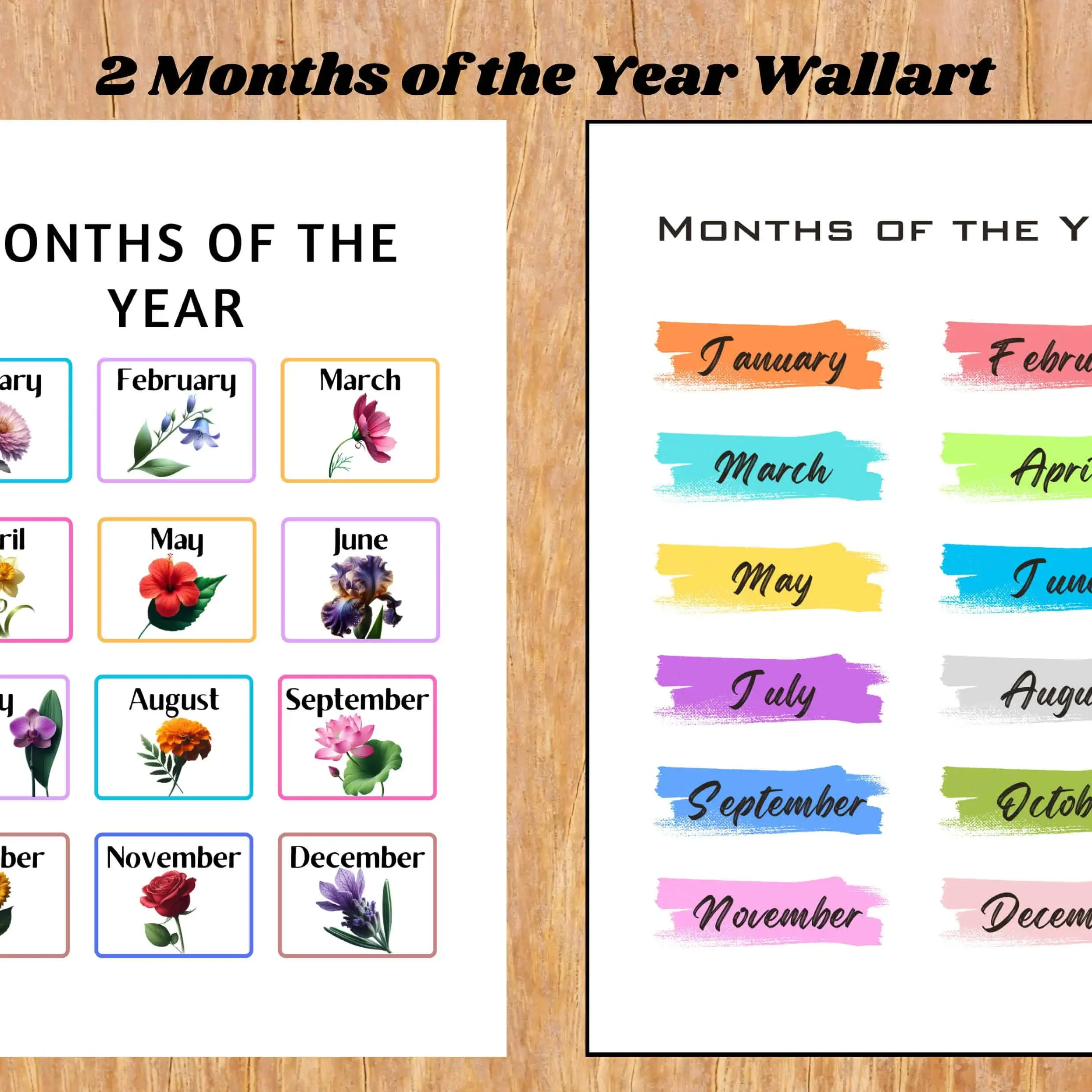 Preschool Calendar Printable Bundle