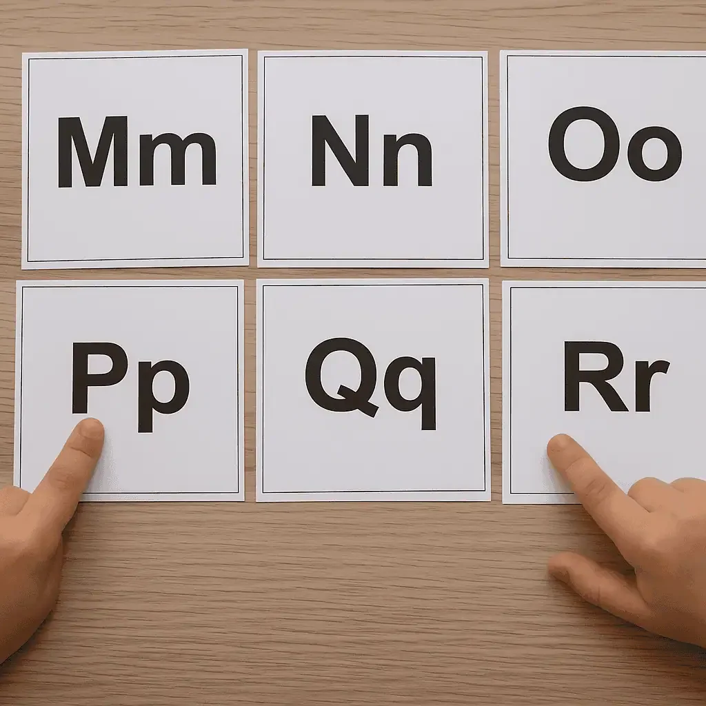 Simple Alphabet Flashcards