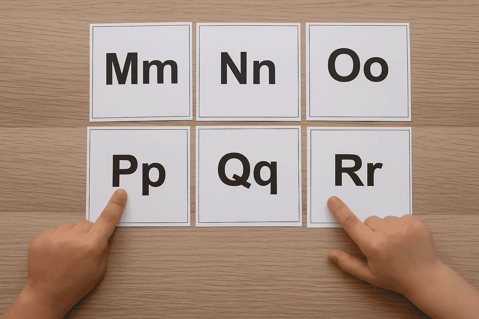 Simple Alphabet Flashcards