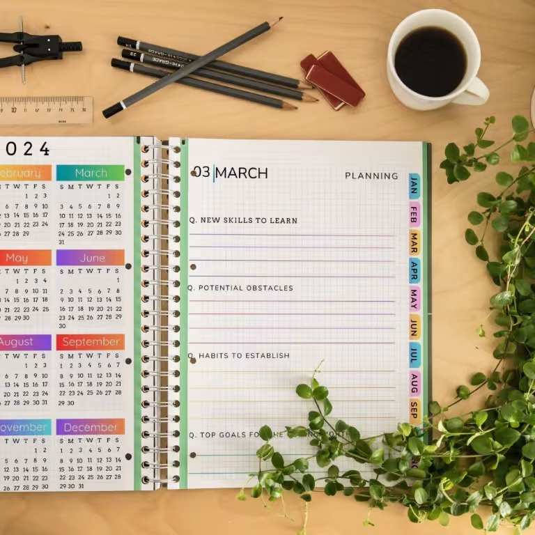 Simple and Colorful Digital Planner
