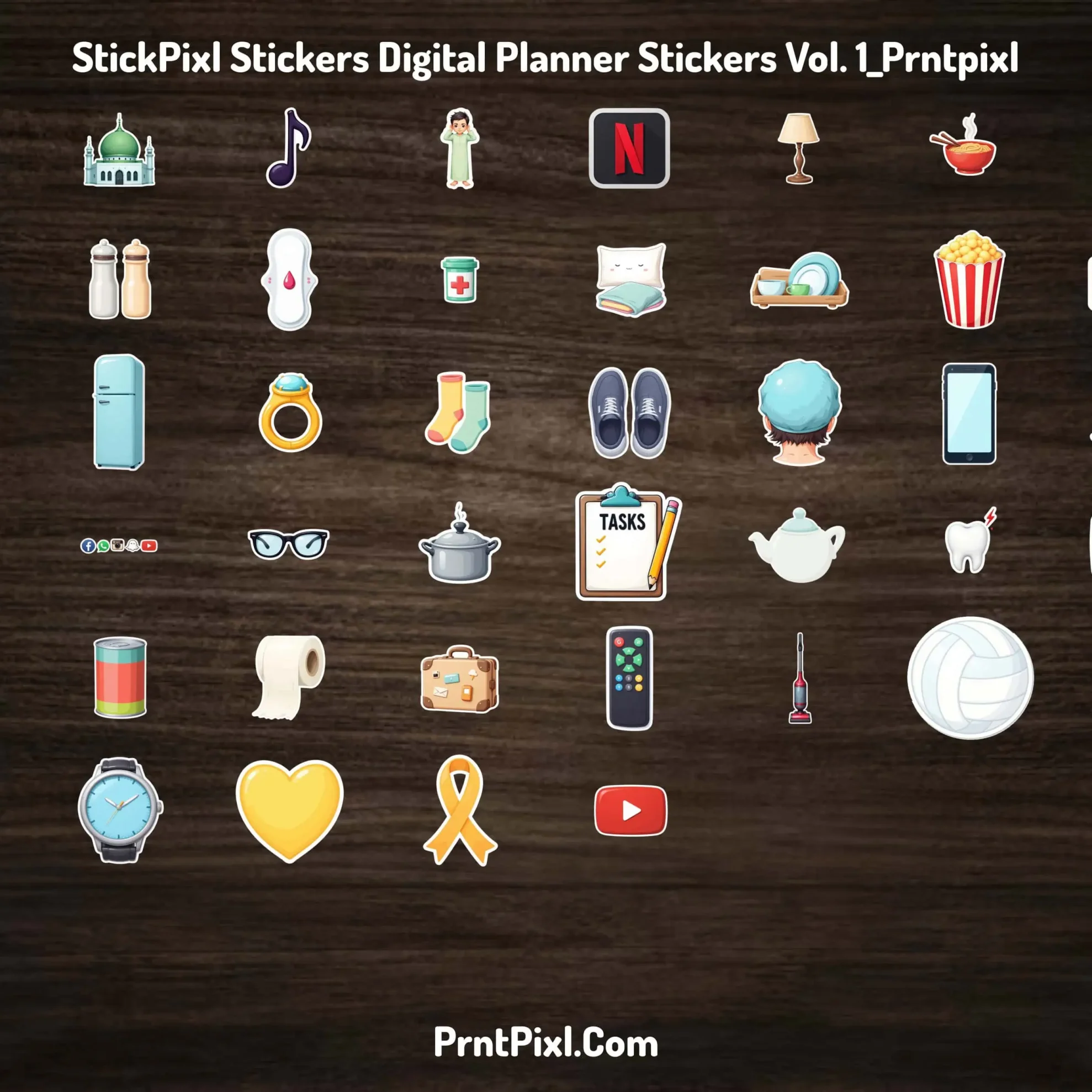 StickPixl Essential Stickers