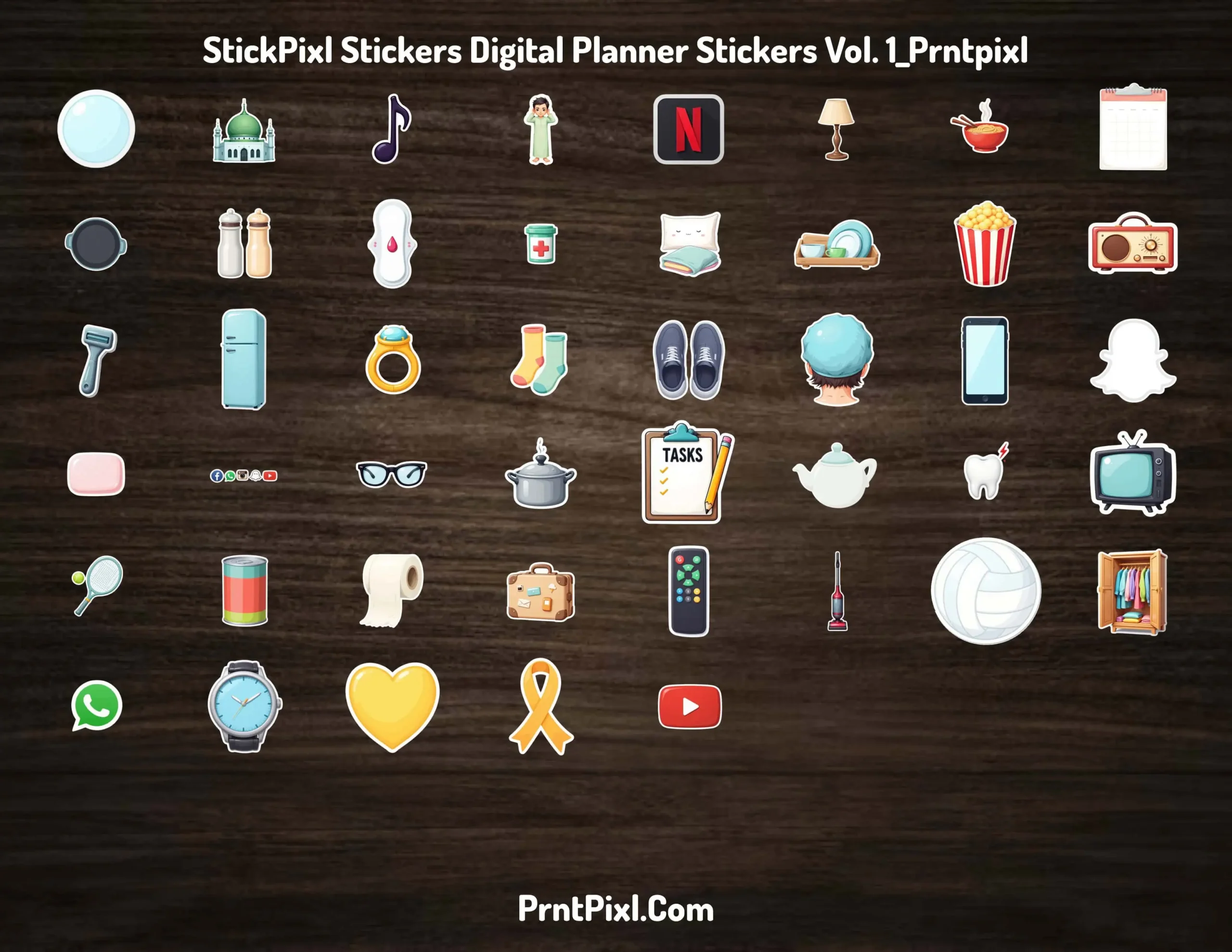 StickPixl Essential Stickers