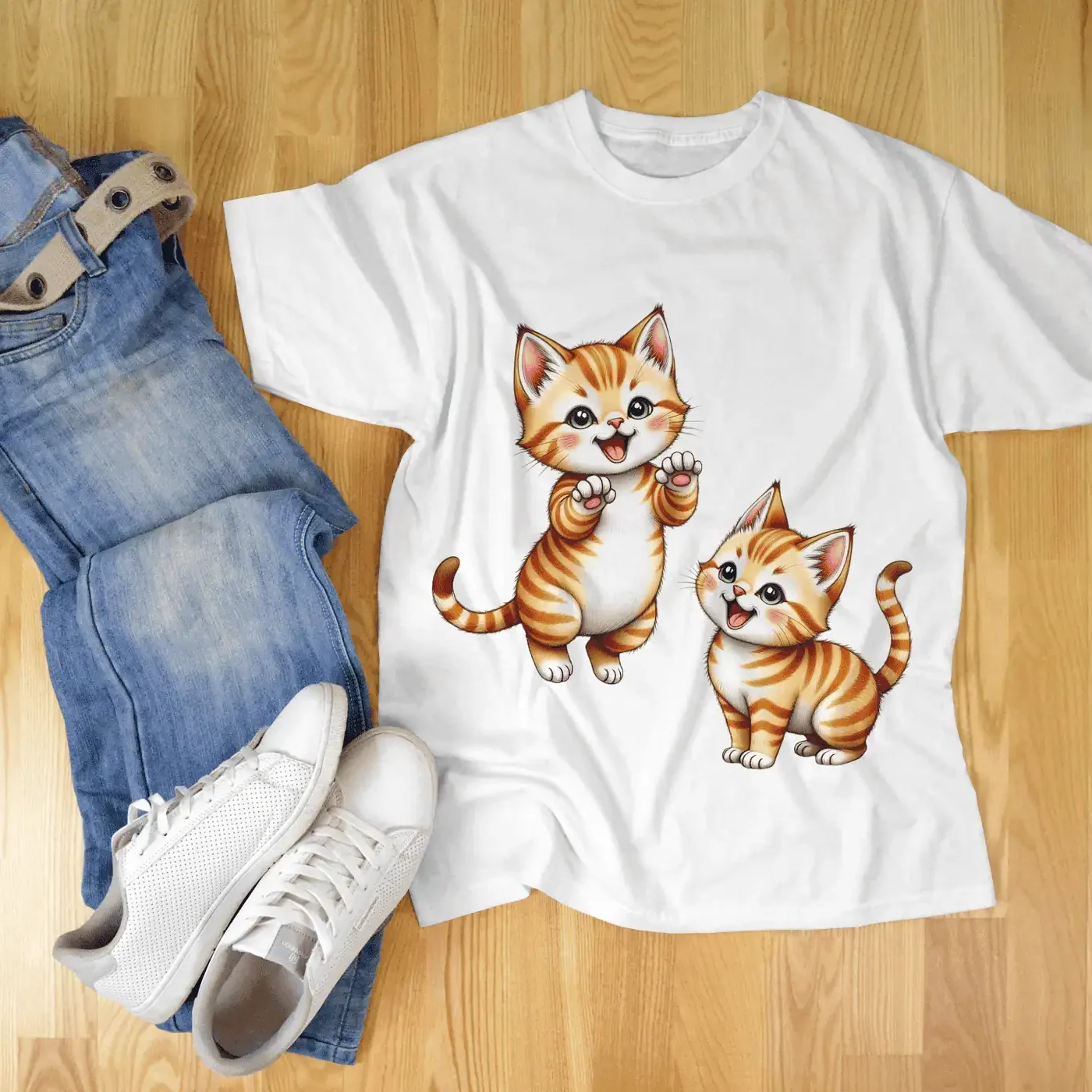 TShirt Print Kittens