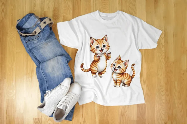 TShirt Print Kittens