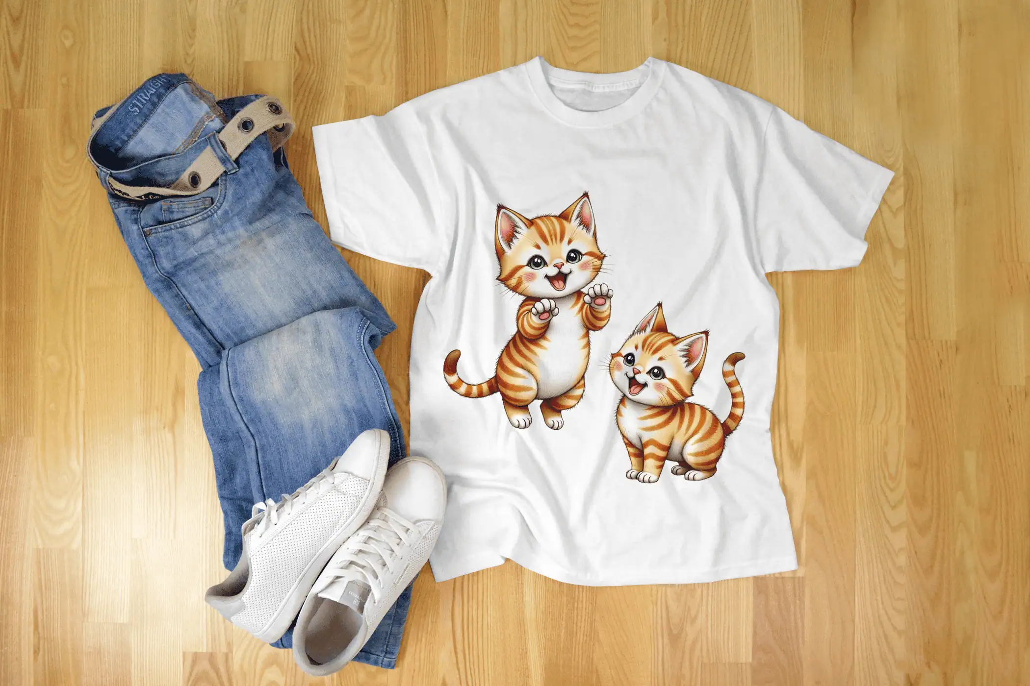 TShirt Print Kittens