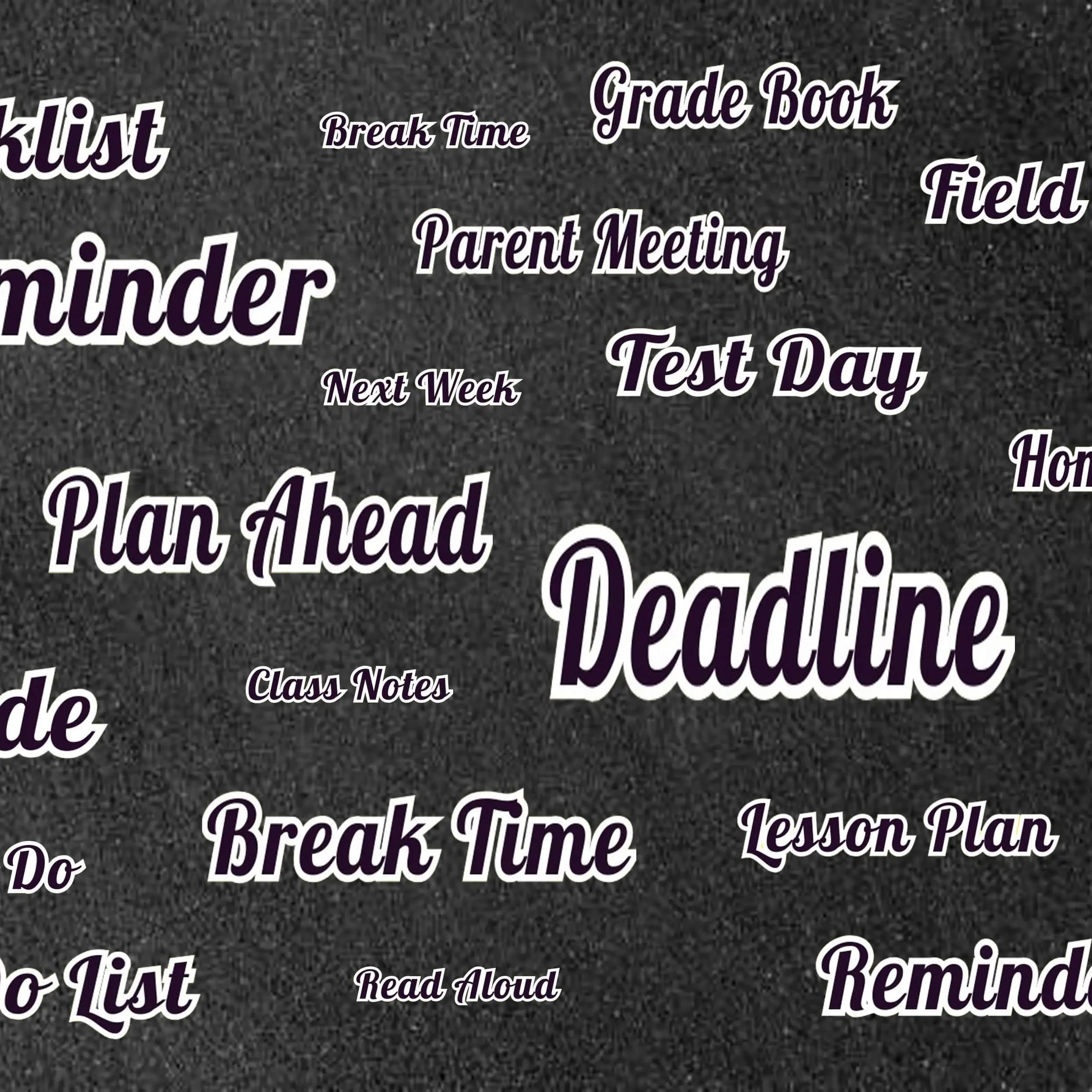 Teacher's Planner Sticker