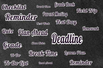 Teacher's Planner Sticker
